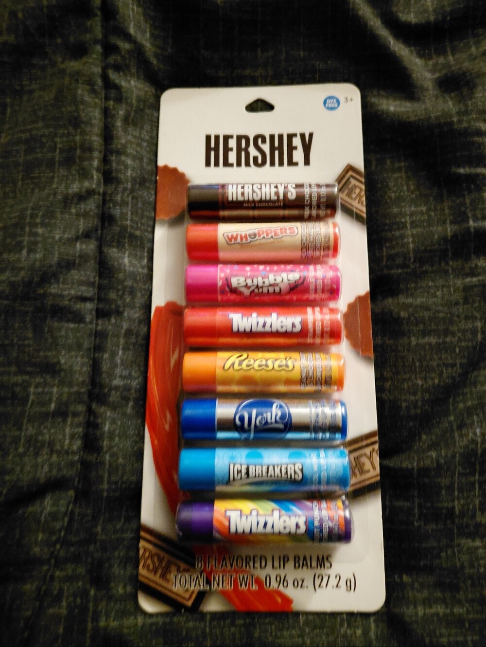 Hershey Flavored Lip Balm Set - Assorted Colors
